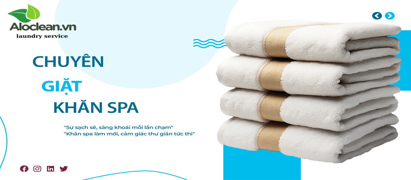 Dịch vụ giặt khăn spa chuyên nghiệp tại TP.HCM